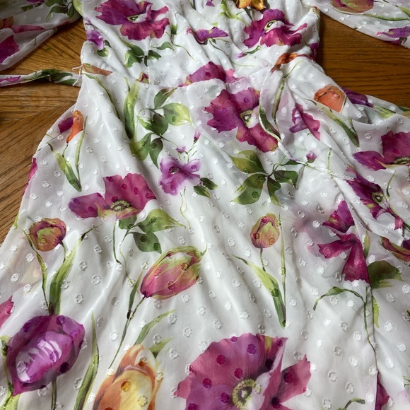 Women’s Maison Tara floral dress size 14 - Picture 9 of 16